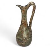 Vintage pichet aiguière en céramique Fat Lava vers 1960