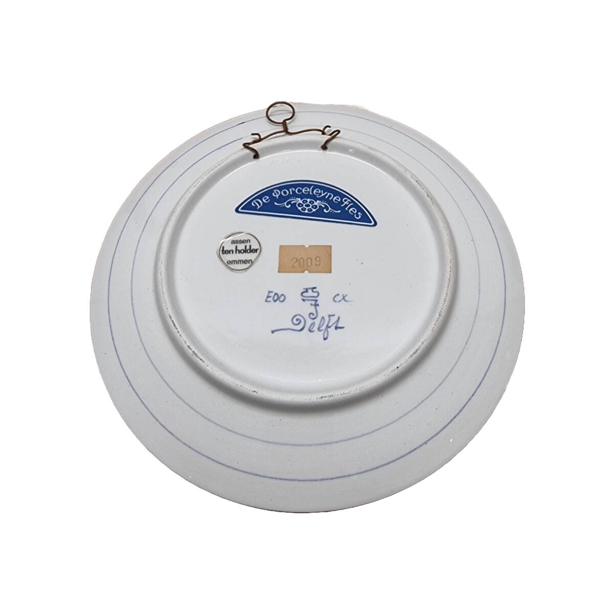 Dutch ceramic Wall Plate by The Porceleyne Fles, From 1978