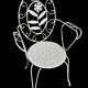 Fauteuils en fer forgé provençal des années 60, set de 6
