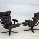 1970s, Norwegian design by Sigurd Ressel, lounge chair model "Falcon".
