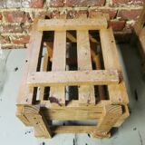 Wooden crate brasserie caulier