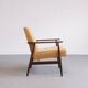 1960 Henryk Lis Mid Century Armchair in Yellow