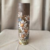 VINTAGE VASE IN GRES EMAILLE ALEXANDRE KOSTANDA VALLAURIS