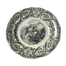 Assiette parlante « l’histoire de Jeanne d’Arc » porcelaine opaque de Gien