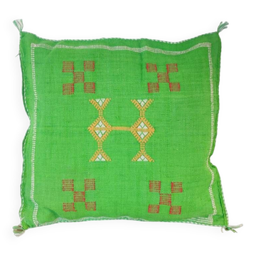 Moroccan green Sabra cushion