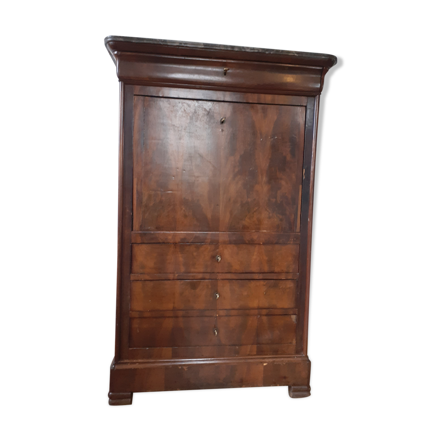Louis Philippe mahogany secretary