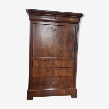 Secretaire acajou Louis Philippe