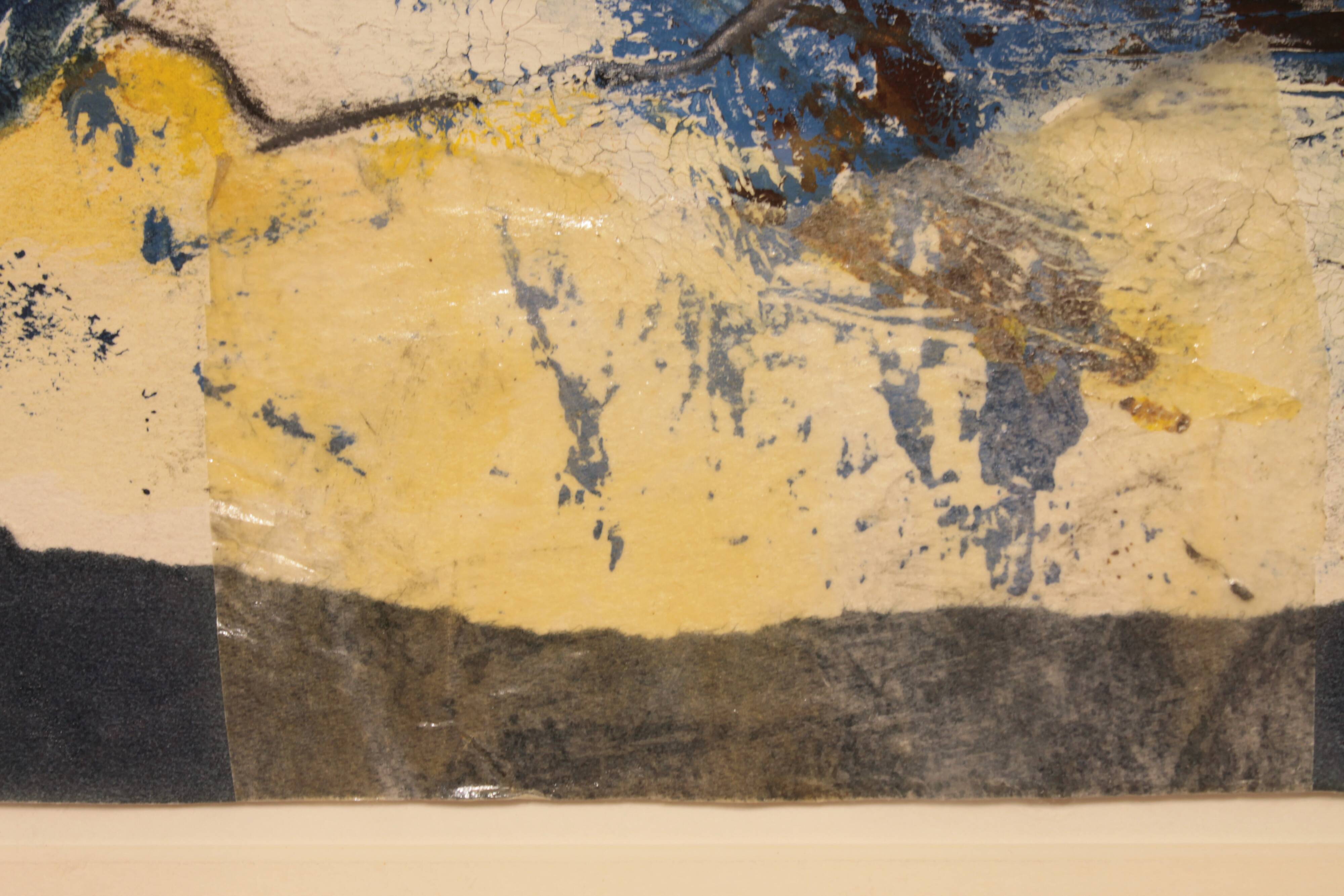 Tableau paysage signé Terzian