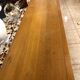 Oak buffet compass feet