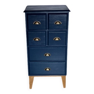 Rød Sødgren blue ganne chest of drawers