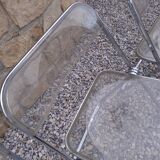 5 vintage 70'S chairs + Giancarlo Piretti Castelli support