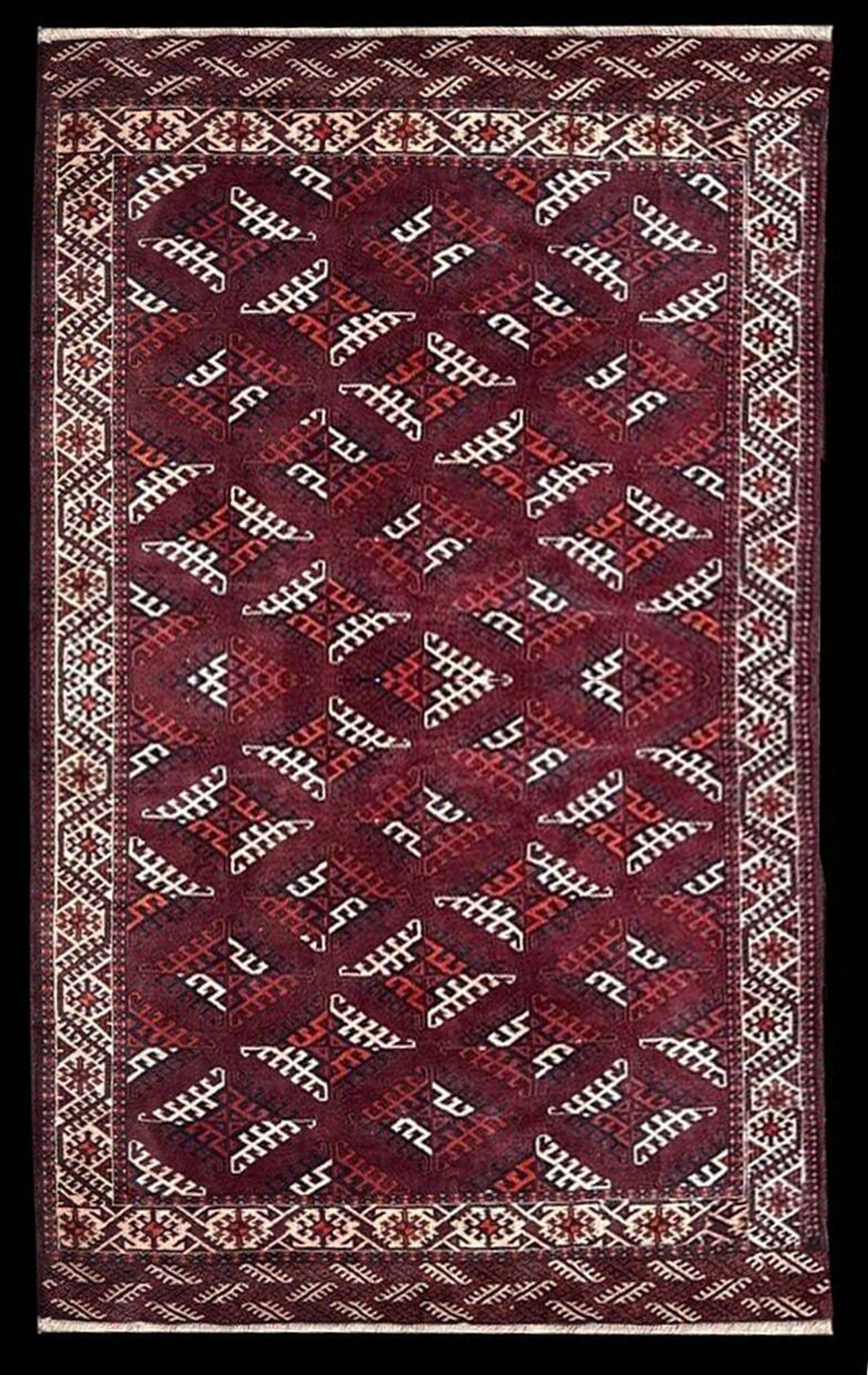Tapis Turkmène Boukhara Yomud