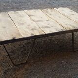 Industrial coffee table