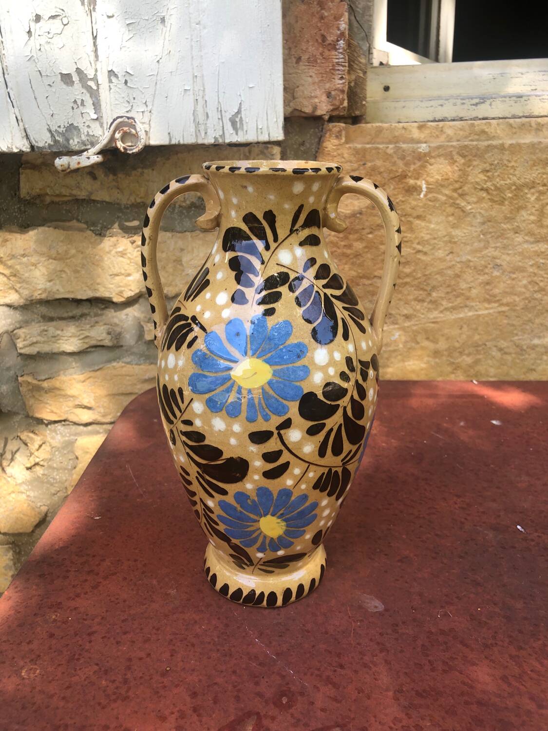 Italian flower vase