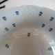 10 deep plates Limoges GDA porcelain with blue cornflowers 1930 Ø 19 cm