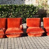 Airborne 70s sofa and heaters