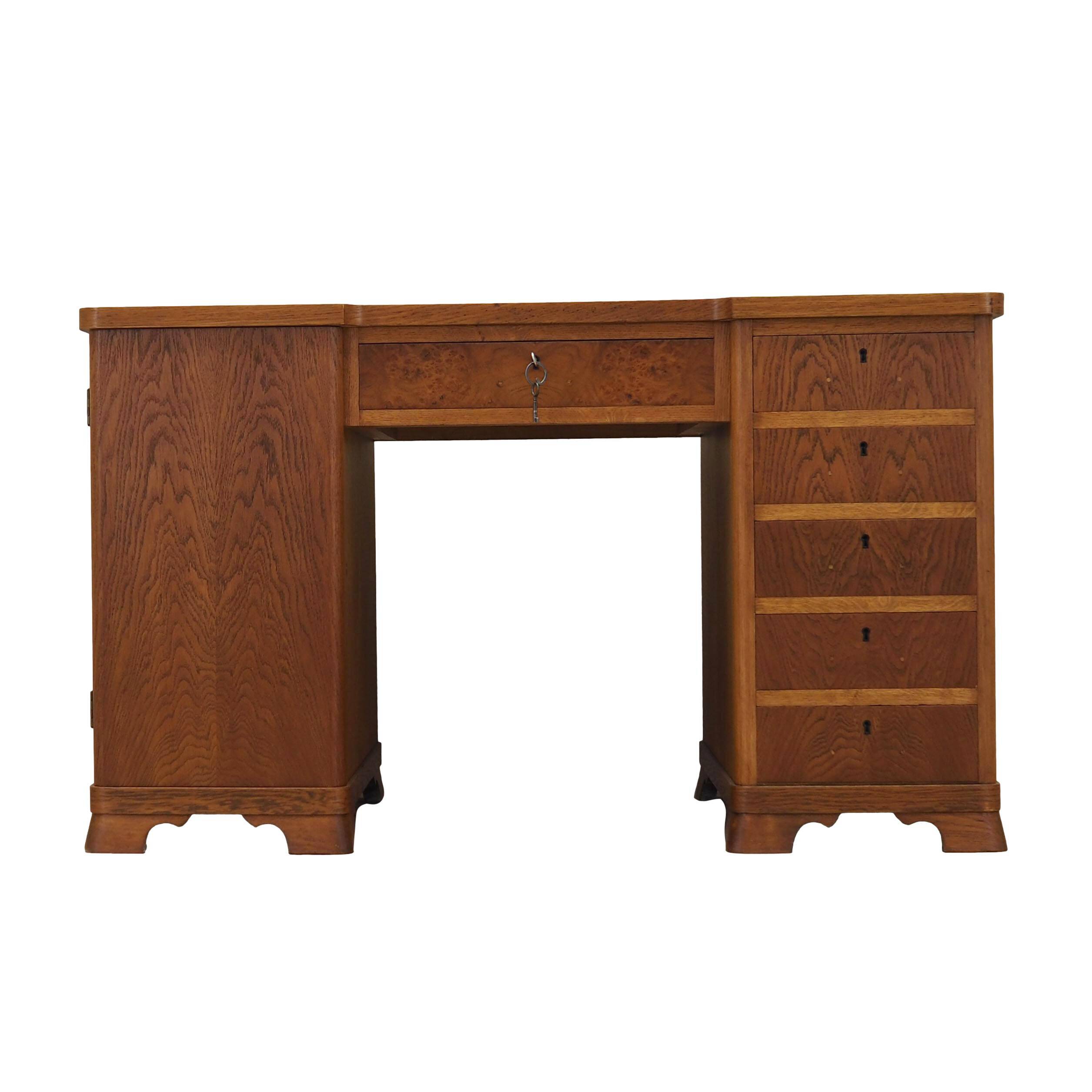 Oak desk, Danish design, 1960s, production: Denmark