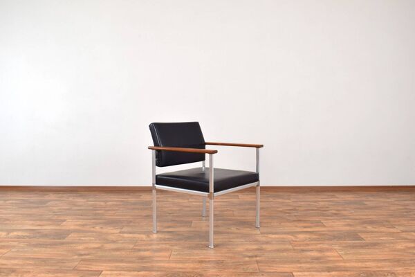 Fauteuil de salon allemand du milieu du siècle de Lübke, années 1960