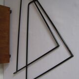 Étagère murale vintage bois 1960