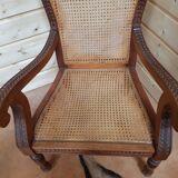 Canapé et fauteuils ancien style colonial