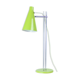 Lampe de table en métal vert par Lidokov, Tchécoslovaquie 1960s