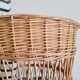 Old rattan basket or basket
