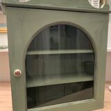 Old wall display case