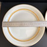 2 Vintage Plates Villeroy & Boch Mettlach - Economic Union France-Sarr