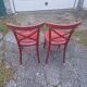 2 bistro chairs