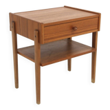 Scandinavian teak bedside table, Sweden, 1960