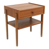Scandinavian teak bedside table, Sweden, 1960