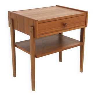 Scandinavian teak bedside table, Sweden, 1960