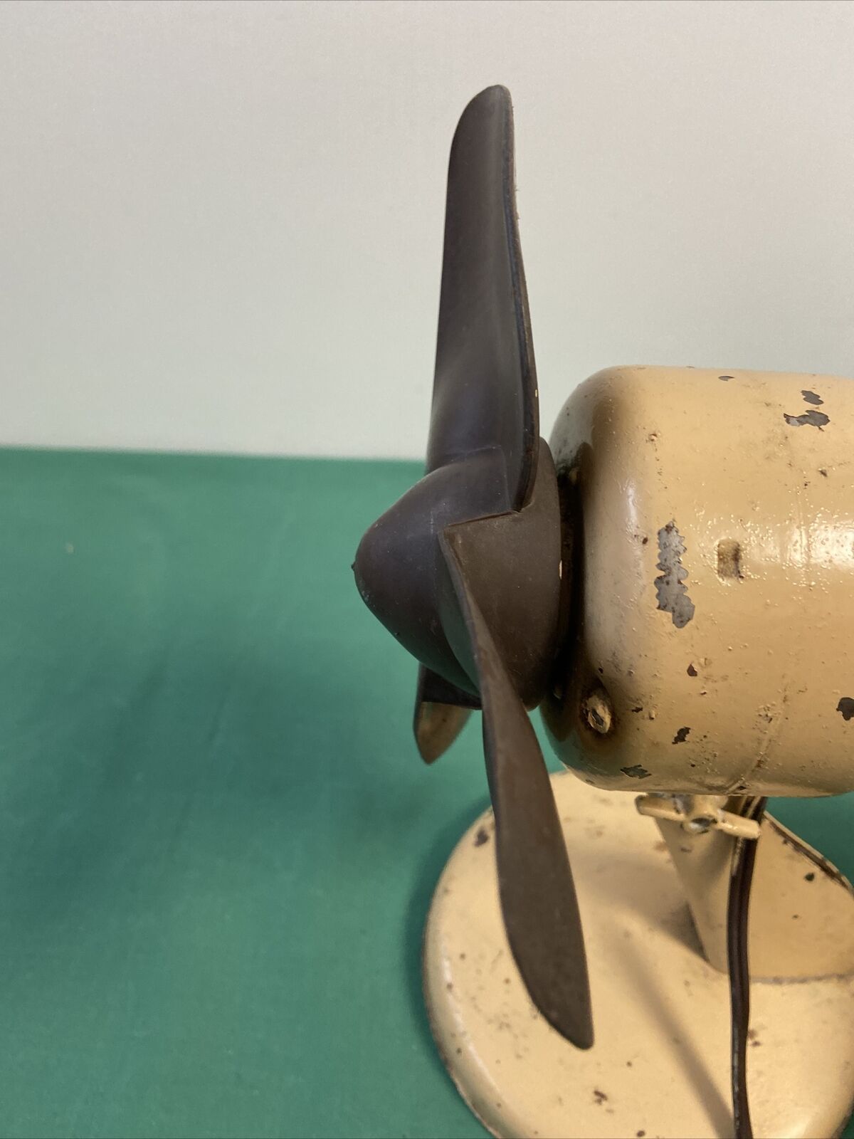 Fan Elge soft propeller brown deco vintage