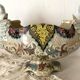 Molaroni planter, Pesaro, Italy, swans