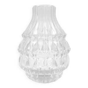 Vase en cristal clair