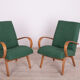 Pair of Model 53 armchairs by Jaroslav Smidek for TON, 1960s