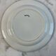 Hand-painted dinner plate