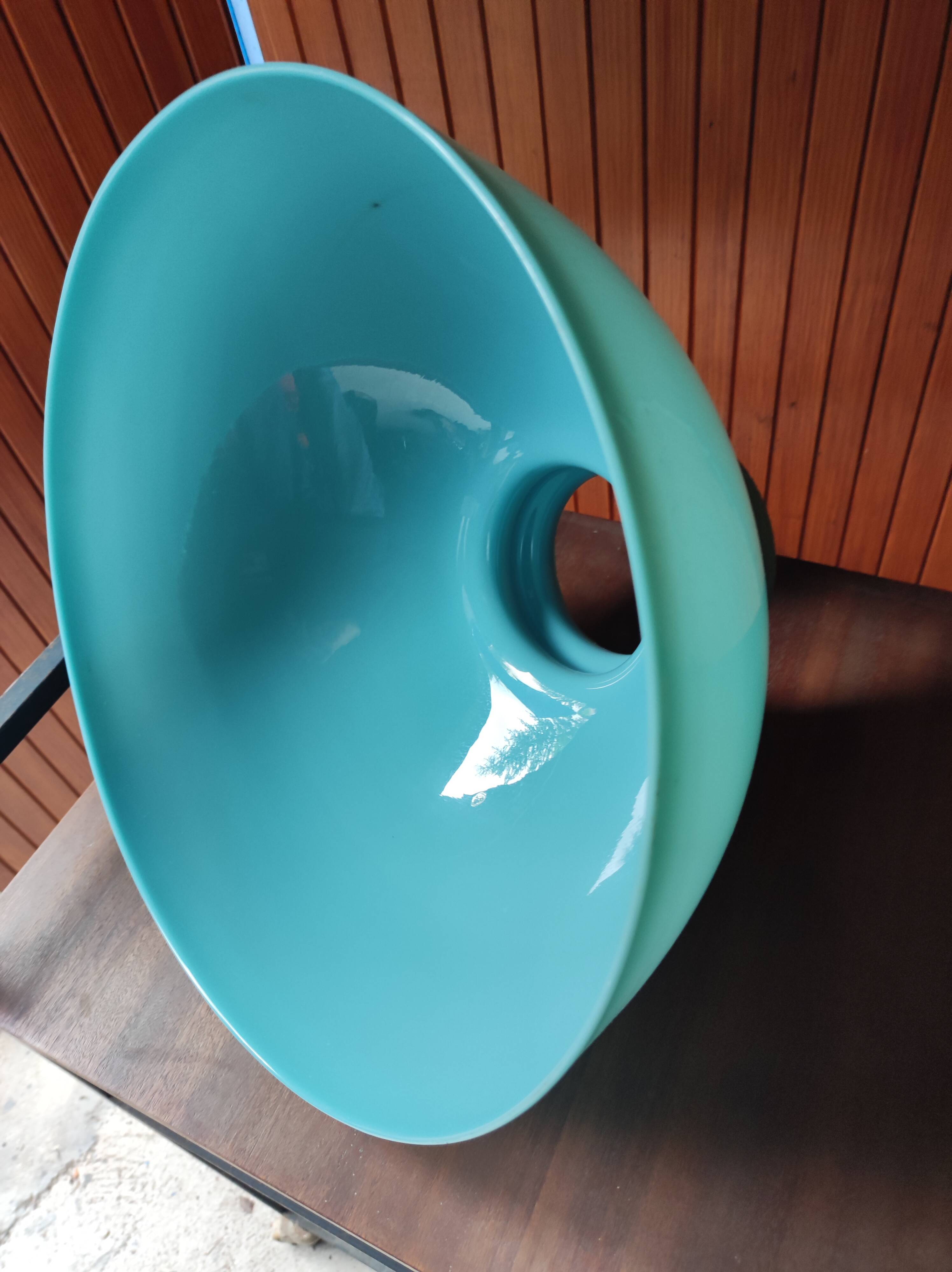 Globe opaline green lampshade for chandelier and lamp