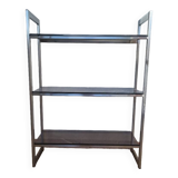 Artelano smoked glass and steel shelf