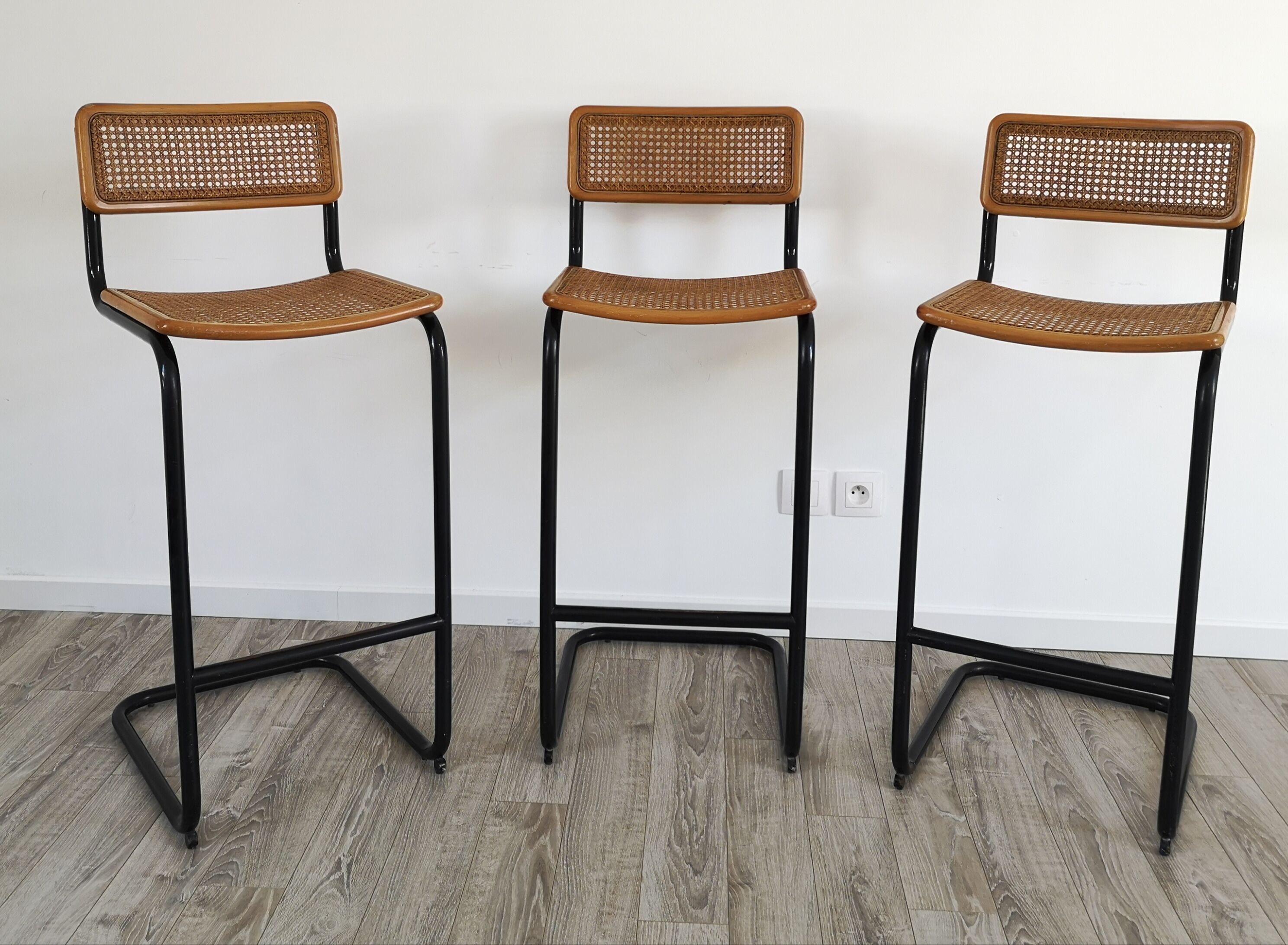 Set of 3 high stools