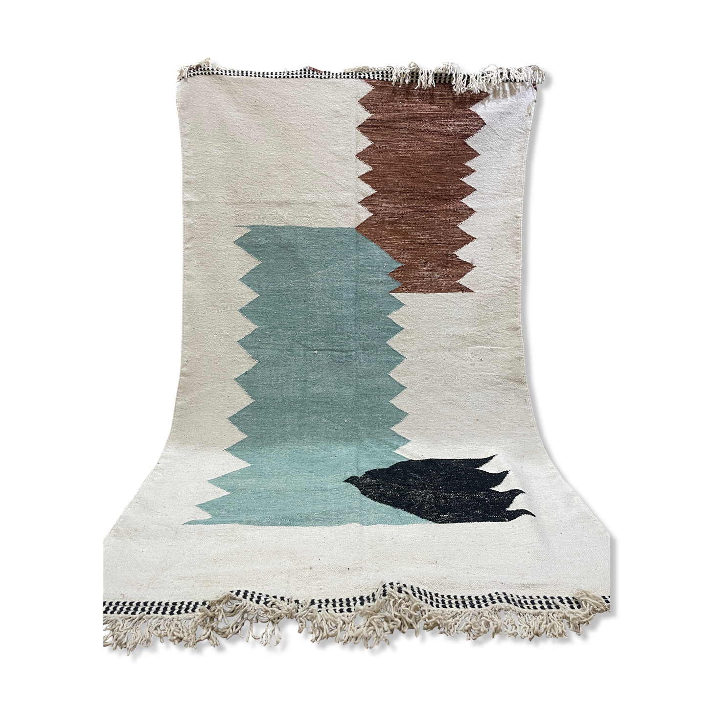 Graphic Berber carpet, 260x160 cm