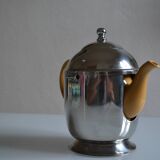 Insulated ceramic teapot with metal and felt 0.5 liters