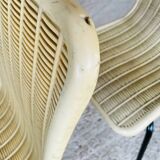 Pair of vintage garden chairs by Fantasia, circa 1950s