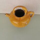 Yellow stoneware jug