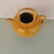 Yellow stoneware jug
