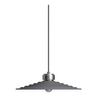 Pendant lamp sound m graphite strcture ⌀40cm herstal