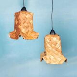 Japandi woven Scandinavian suspension, vintage