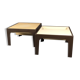 Paire de tables basses Flair circa 1972