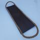 Vintage wooden and rope tray
