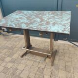 Architect's desk and chair